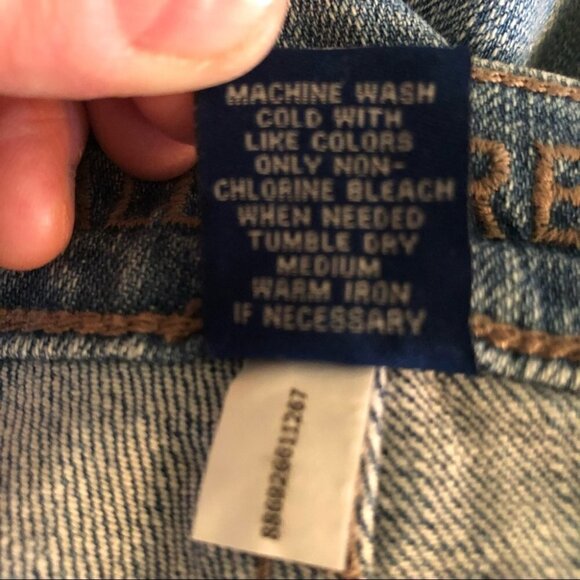 Falls Creek  Denim Med Wash Shorts Ladies 8 - Picture 4 of 11